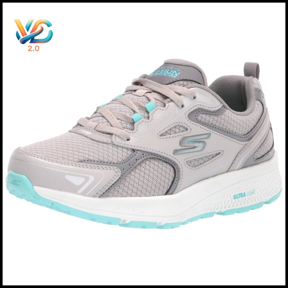 Women's Running Shoes With Mesh Leather Upper, Lightweight Cushioning